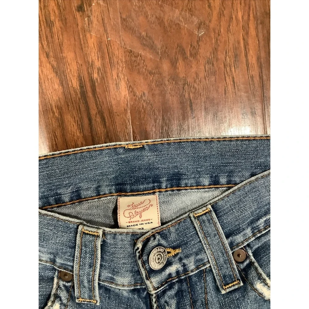 True Religion Jeans Men Size 33 Denim Blue Jeans Straight
